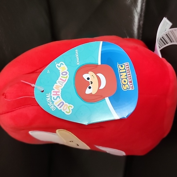 Brand new Knuckles From Sonic the Hedhog Squishmallows Pillow - Picture 10 of 11